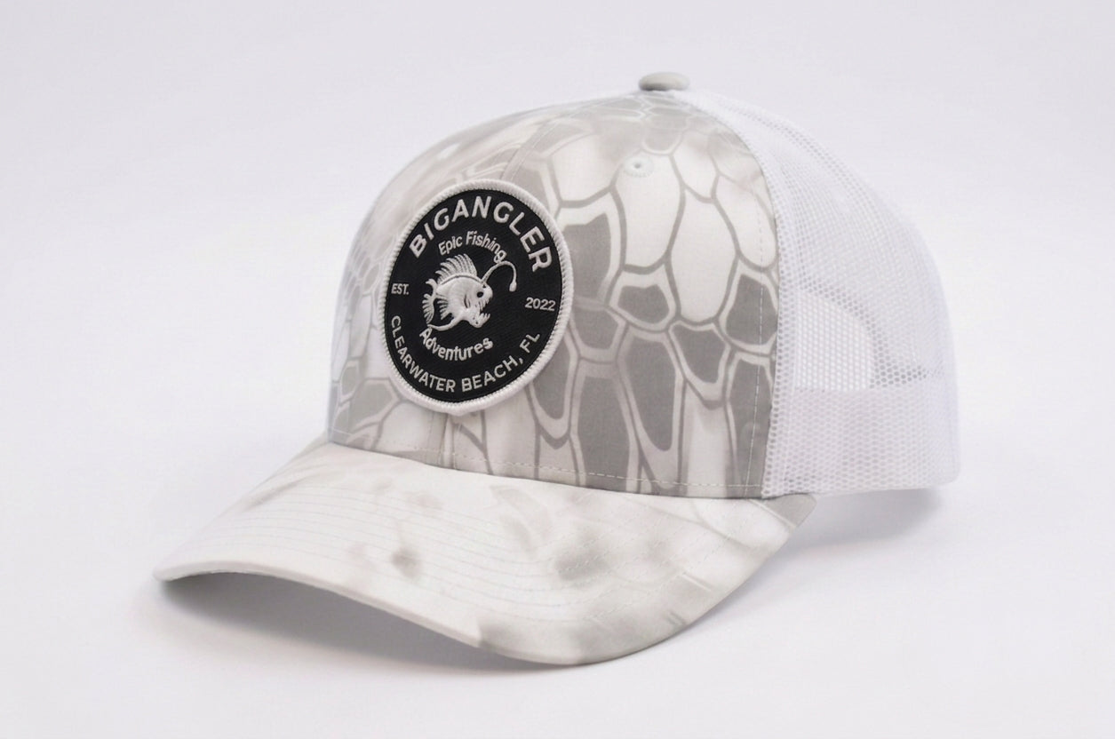 BigAngler Kryptek Wraith Mesh Hats (6-panel)