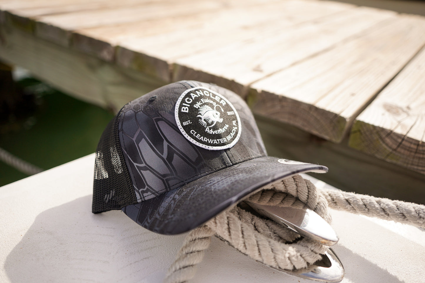 BigAngler Kryptek Raid Mesh Hat (6-panel)