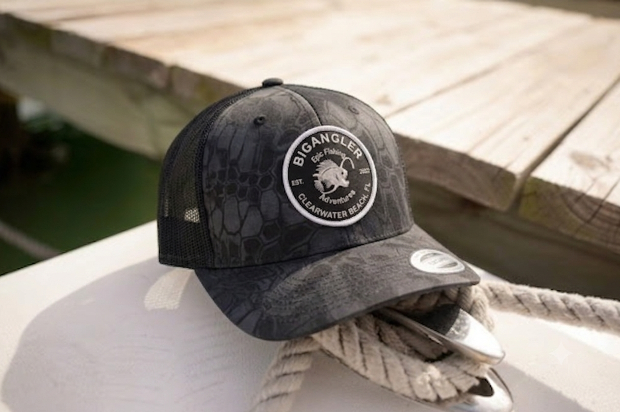 BigAngler Kryptek Typhon Mesh Hat (6-panel)